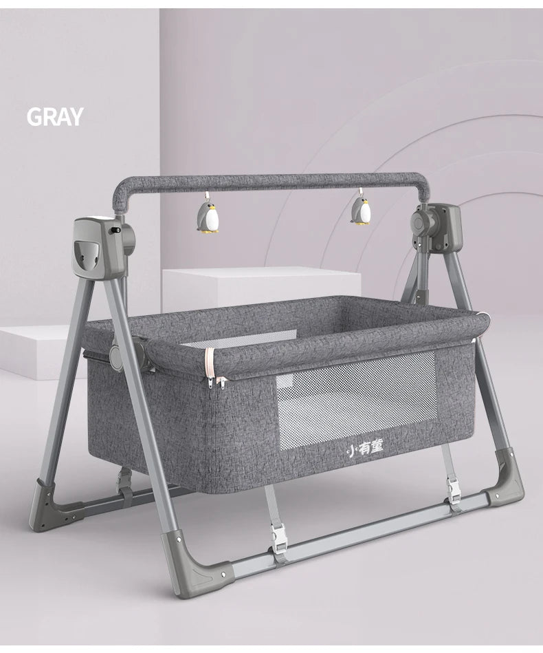 Electric Newborn Baby Bassinet Cradle