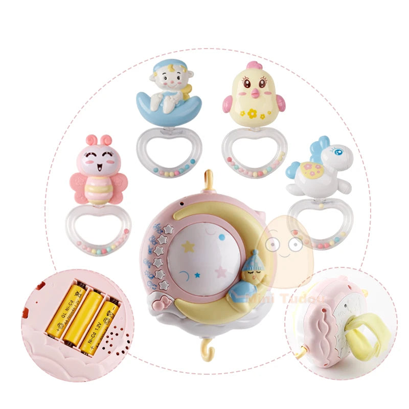 Newborn Musical Crib Mobile Toy