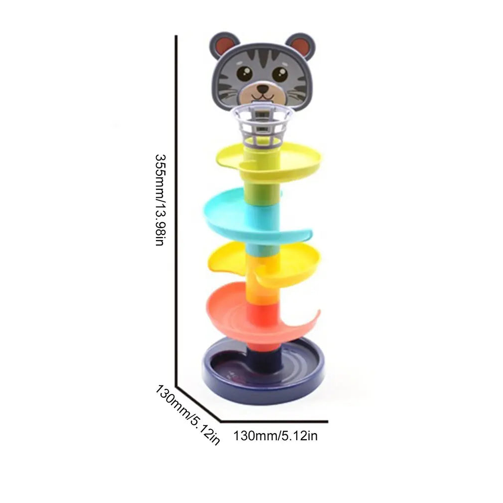 Children Building Tower Puzzle Educational Toy