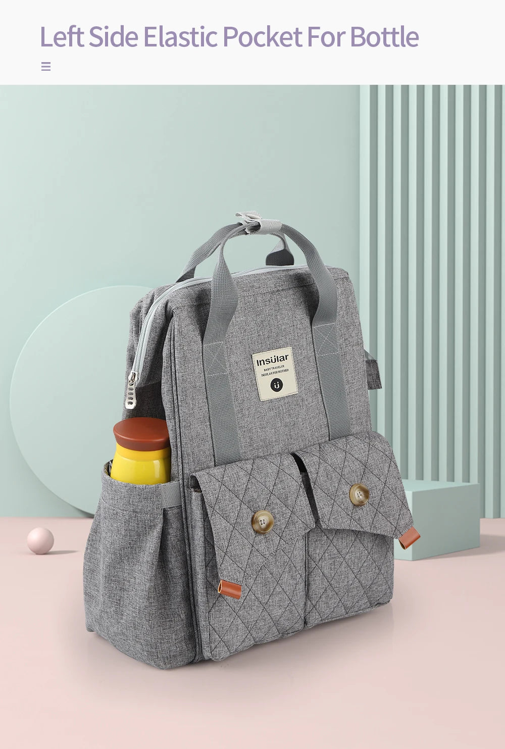 Baby Diaper Travel Backpack