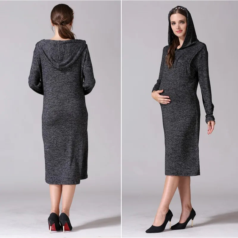 Maternity Clothes Pregnancy Dress Breastfeeding Dress For Pregnant Women 2 in 1 Uses