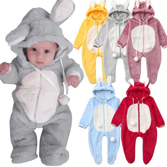 Newborn Baby Rompers/Overalls Warm Infant Outerwear