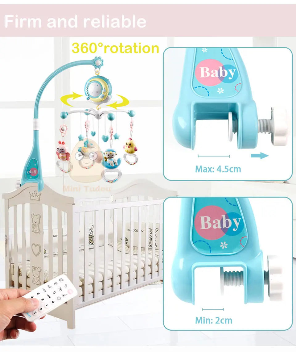 Newborn Musical Crib Mobile Toy