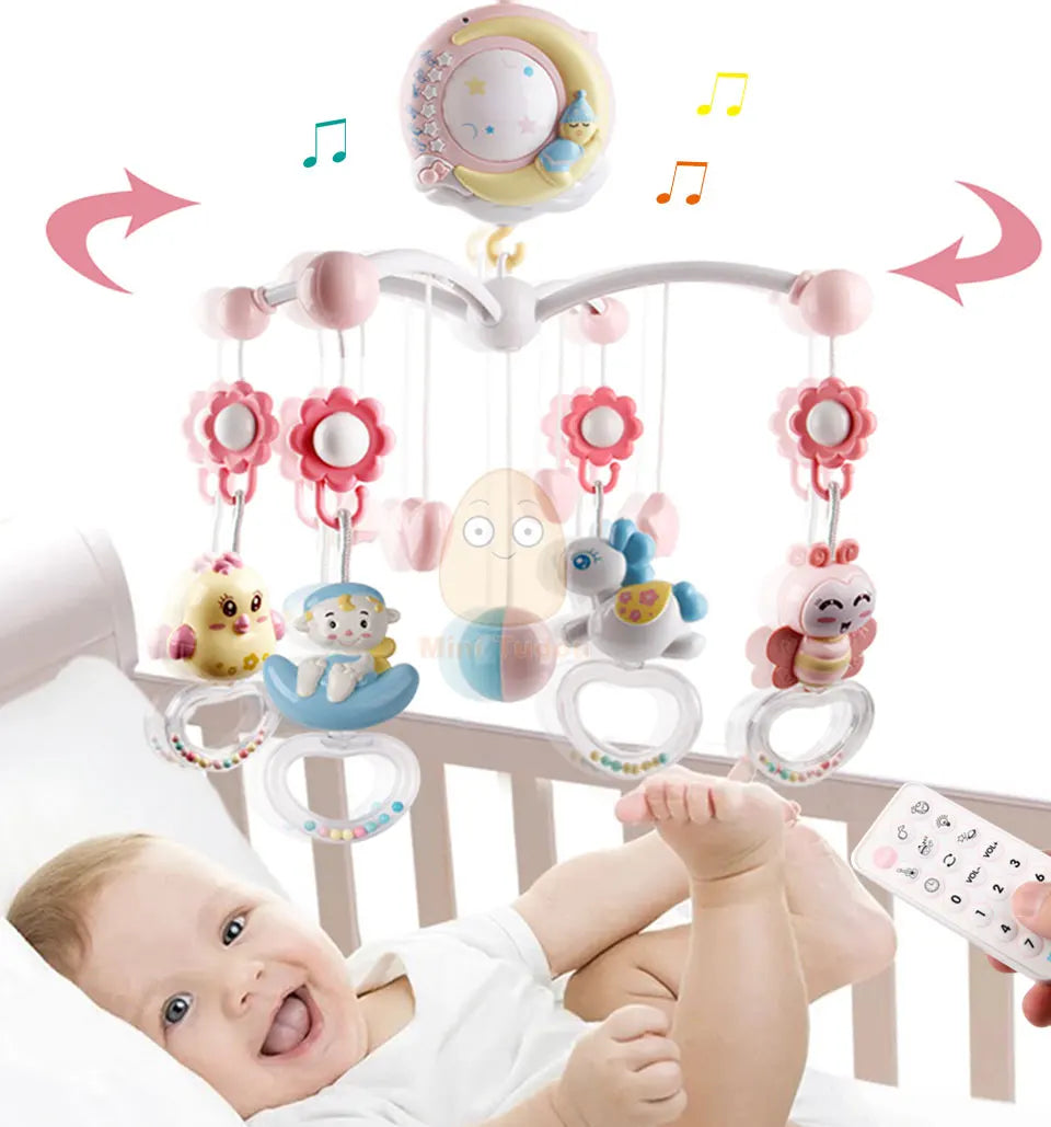 Newborn Musical Crib Mobile Toy