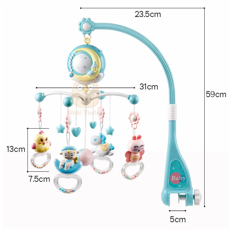 Newborn Musical Crib Mobile Toy