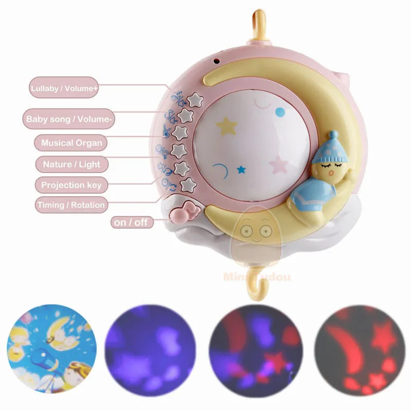 Newborn Baby Musical Crib Mobile Toy