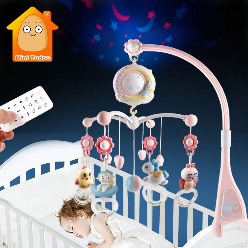 Newborn Baby Musical Crib Mobile Toy