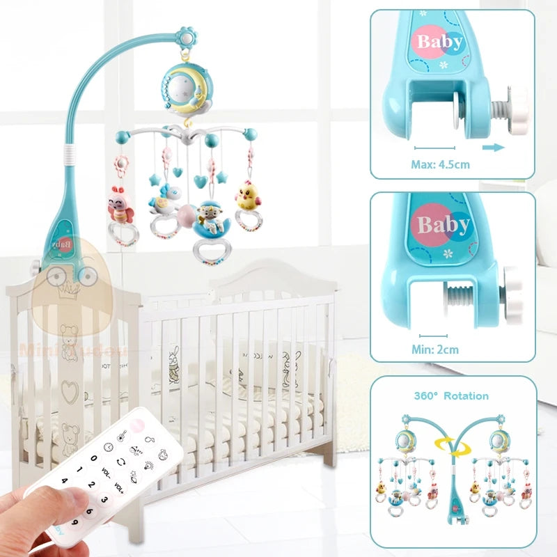 Newborn Musical Crib Mobile Toy