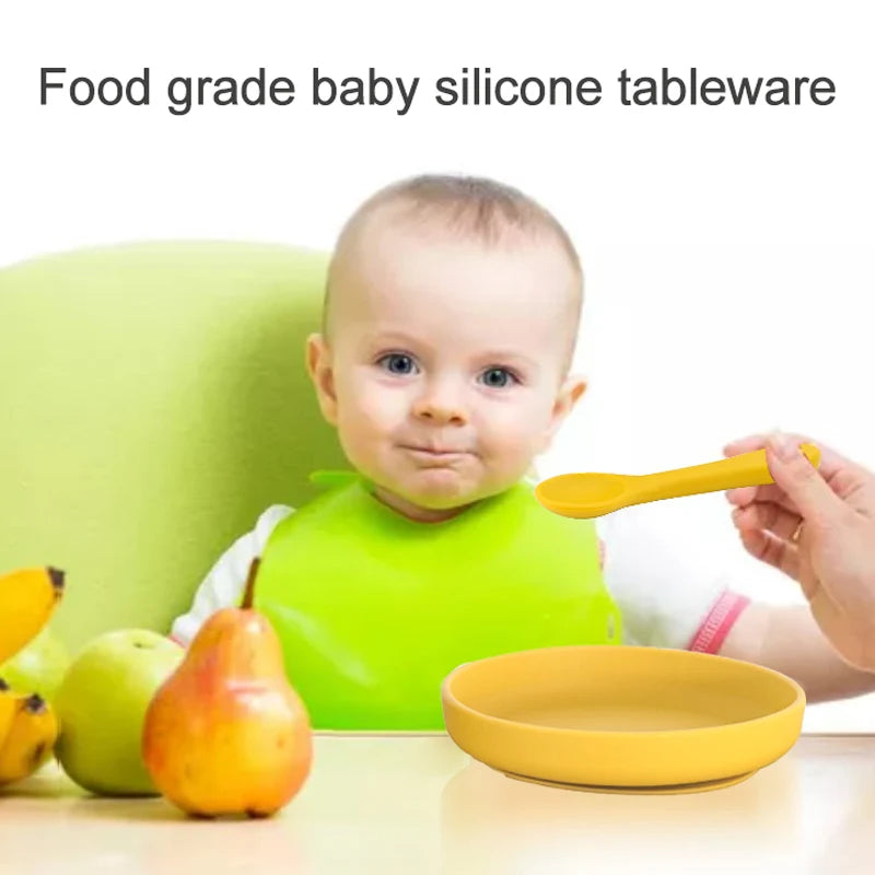 Children's Waterproof Tableware Kid Food Plates