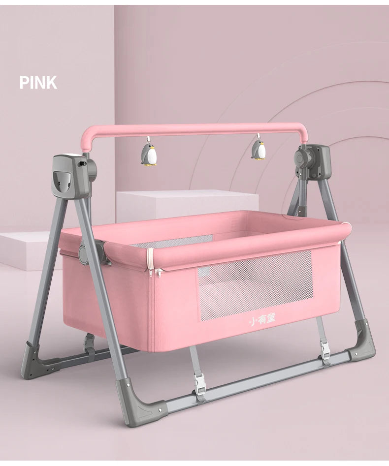 Electric Newborn Baby Bassinet Cradle