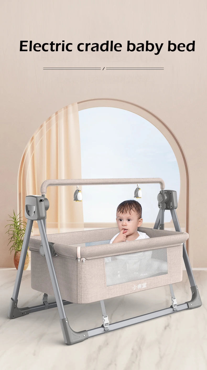 Electric Newborn Baby Bassinet Cradle