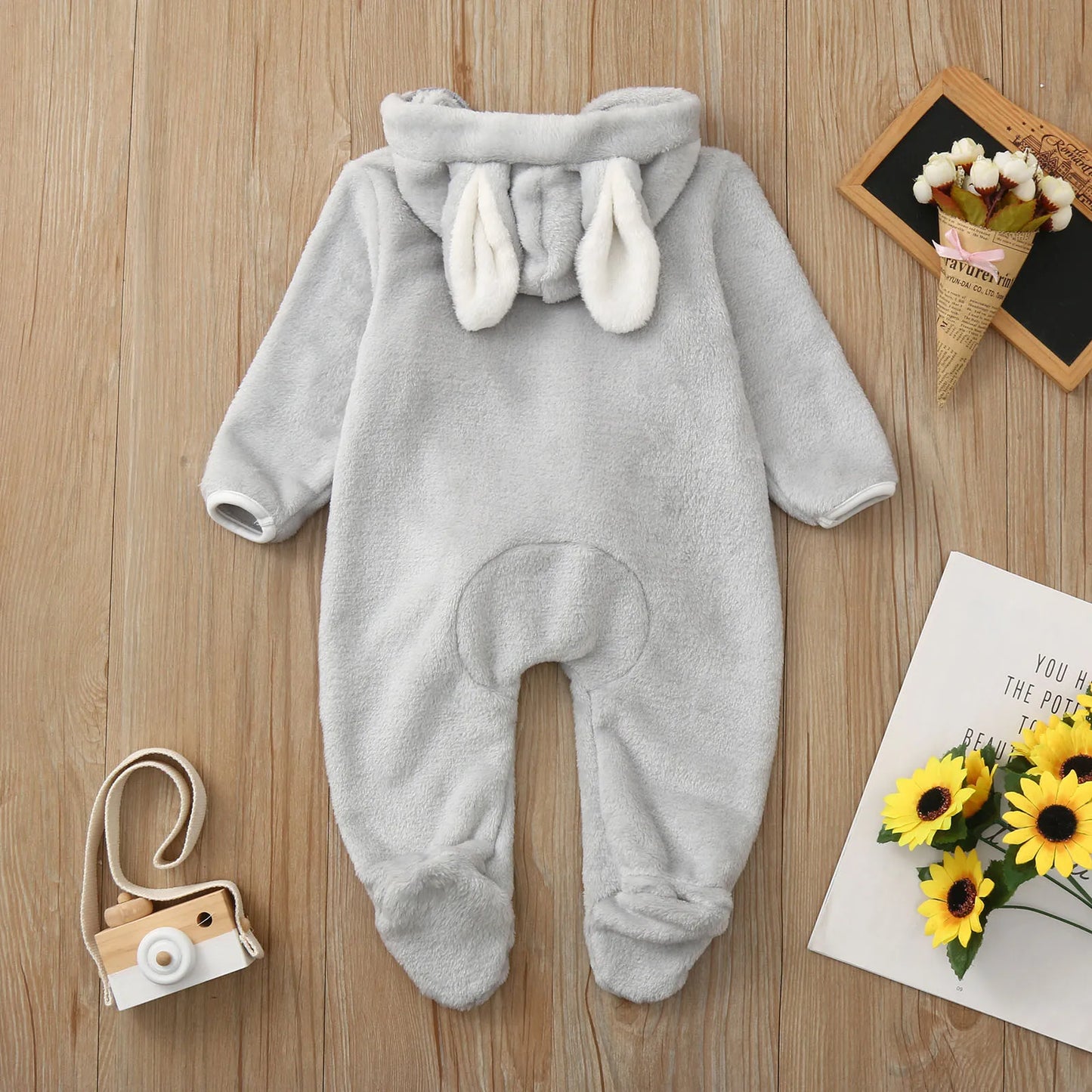 Newborn Baby Rompers/Overalls Warm Infant Outerwear