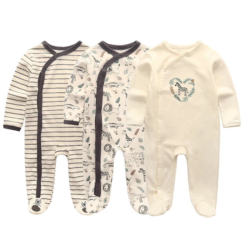 Newborn Baby winter clothes Long Sleeve Rompers