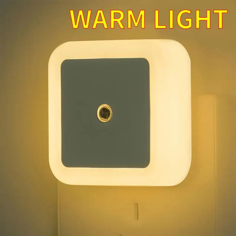 Mini LED Night Light Plug-in Auto Sensor