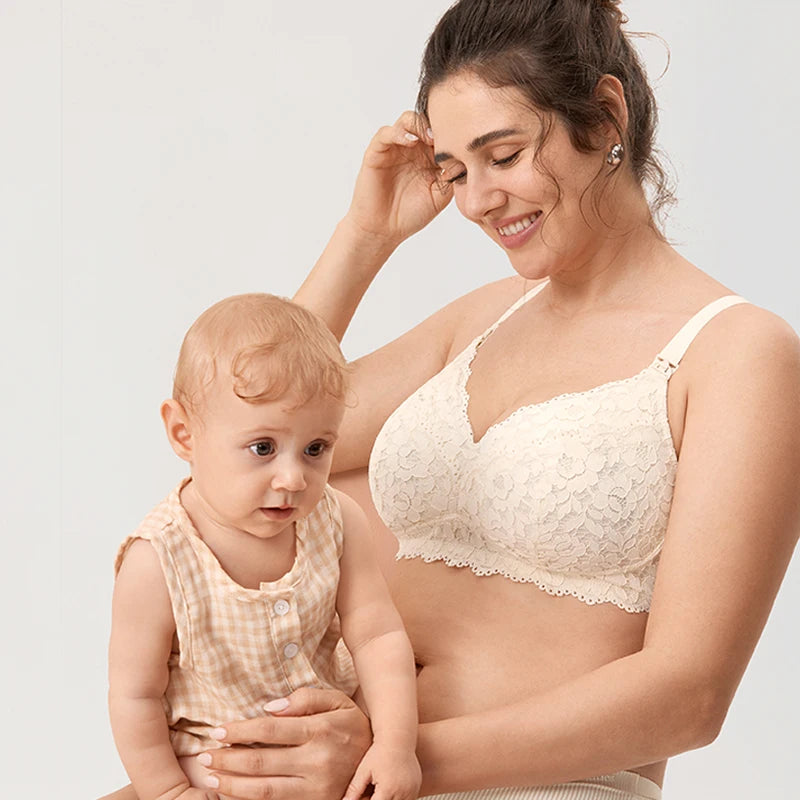 Hands Free Pumping Wireless Bra for Breastfeeding/Nursing Women