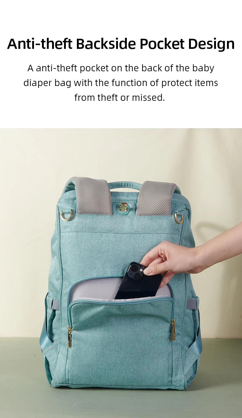 Travel Diaper Backpack Multifunction Maternity Bag