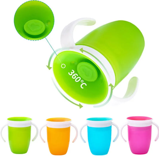 Baby Learning Drinking Cup Leakproof Silicone