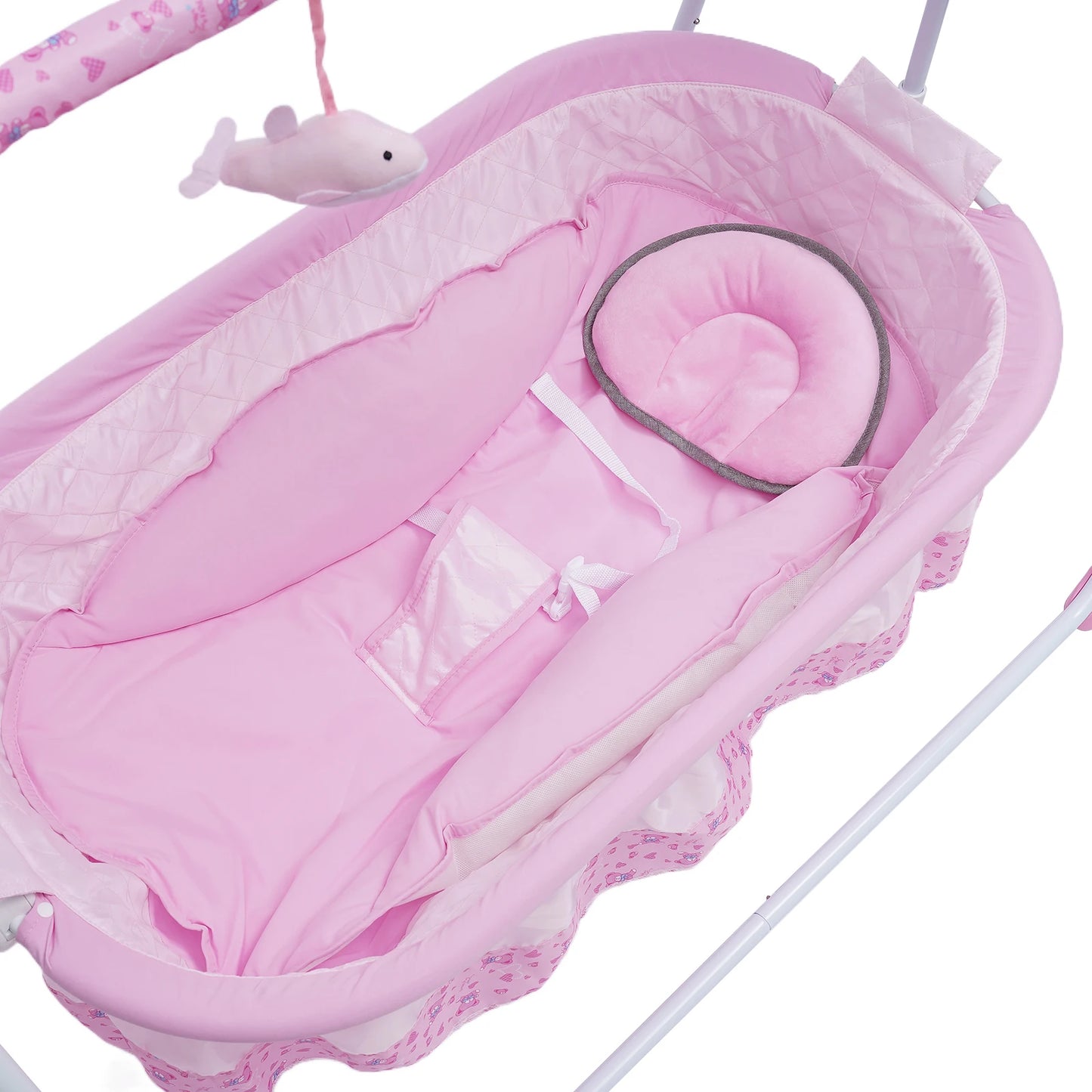 Auto-Swing Newborn Baby Musical Cradle