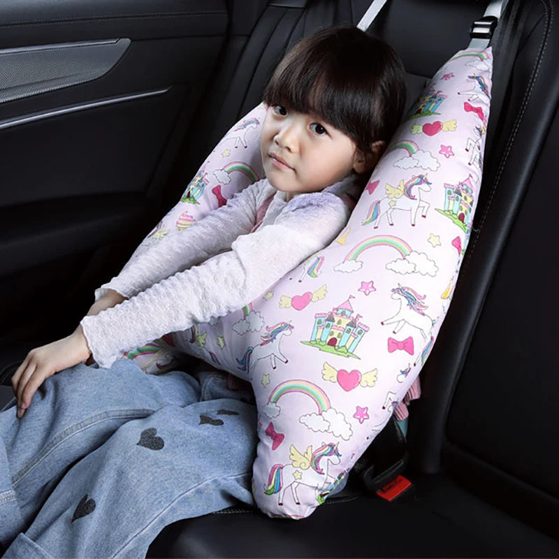 Kid Travel Pillow Cushion for Car Seat