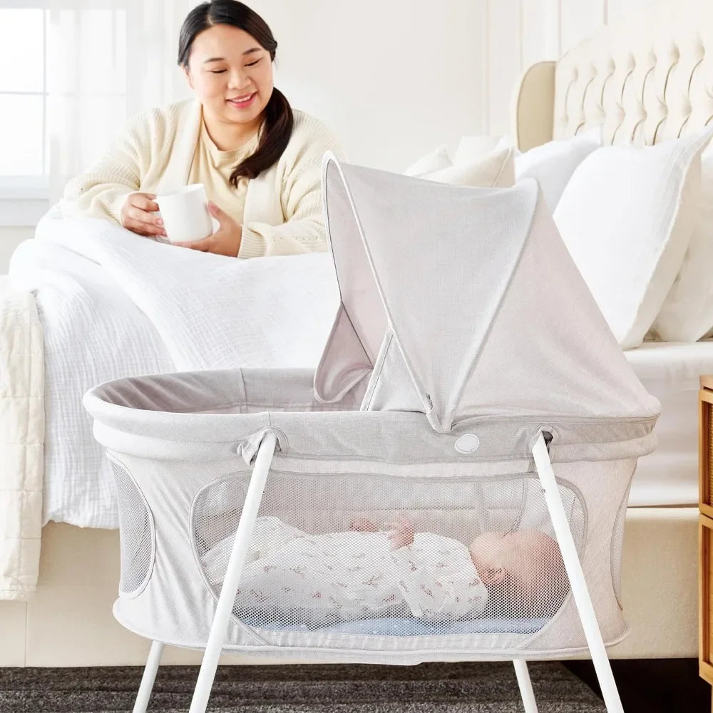 Portable Infant Bassinet, Padded Insert for Newborn Baby