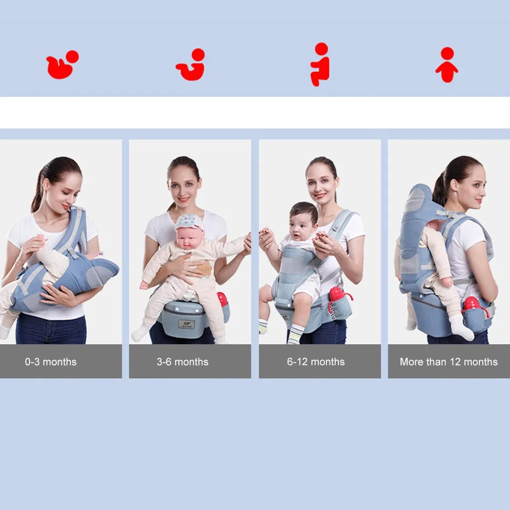 Newborn Baby Carrier Infant Baby Hipseat Wrap Sling