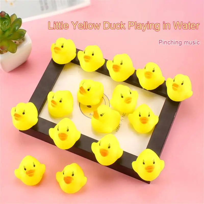 Squeaky Rubber Duck Bath Baby Toy