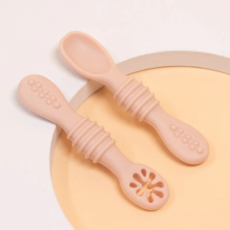 Baby Soft Learning Spoons Teether Toys