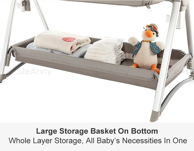 Newborn Baby Bedside Travel Bassinet Cradle