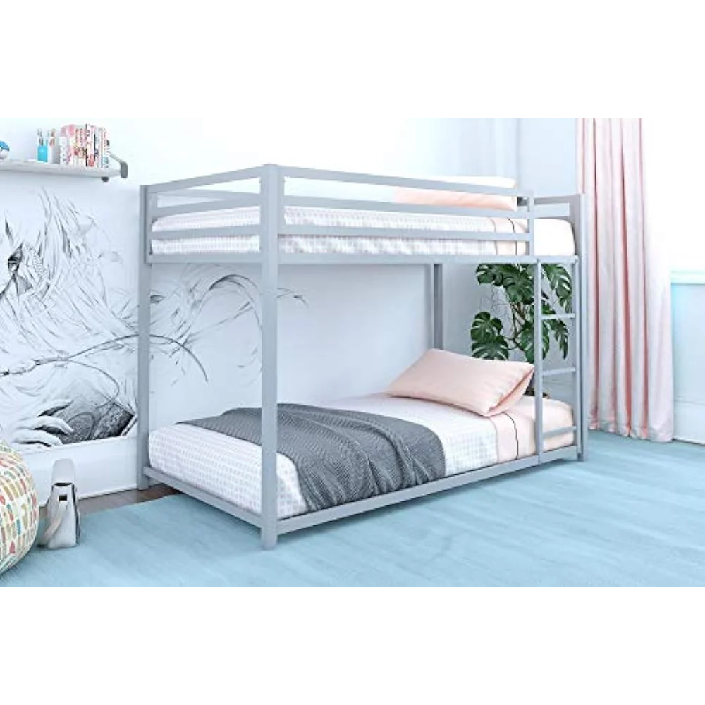 Metal Bunk Bed Twin Over Twin Children's Bed