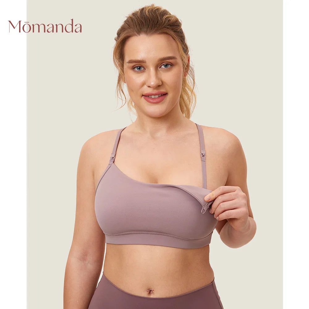 Maternity Nursing/Breastfeeding Yoga Sports Bra