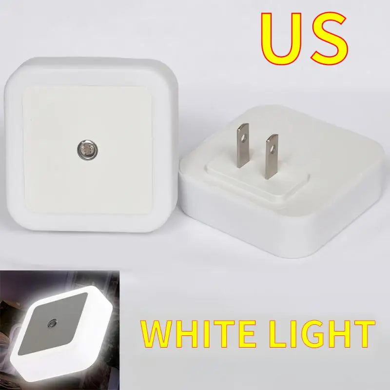 Mini LED Night Light Plug-in Auto Sensor