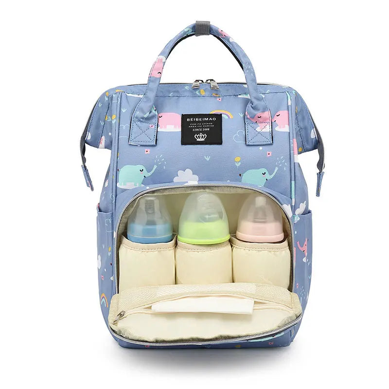 Baby Diaper Bag Backpack Waterproof  For Stroller