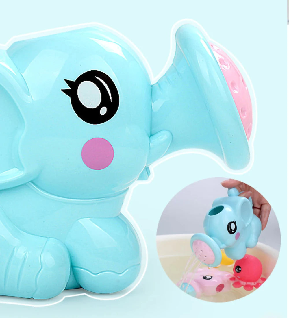 Baby Bath Elephant Water Spray Toy