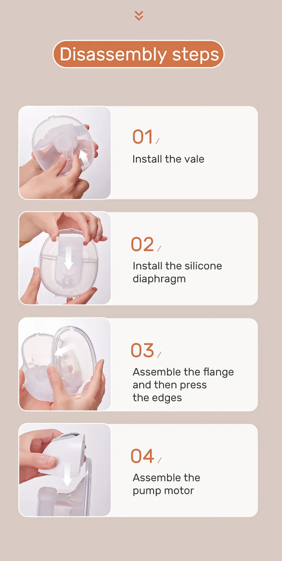 Portable Handsfree Breast Pump