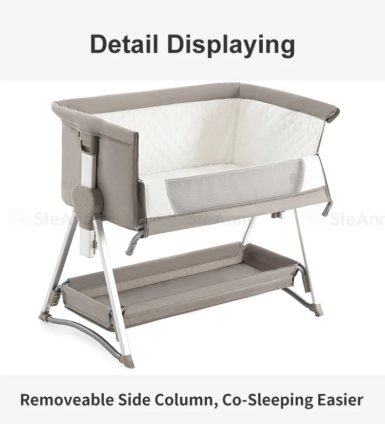 Baby Bedside Newborn Bassinet Portable Travel Crib