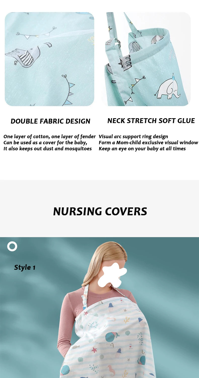 Breastfeeding Covers Baby Feeding Privacy Cloth