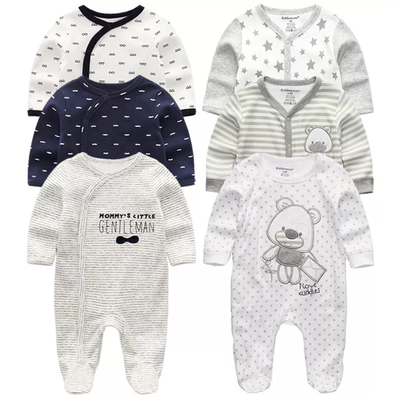 Newborn Baby winter clothes Long Sleeve Rompers