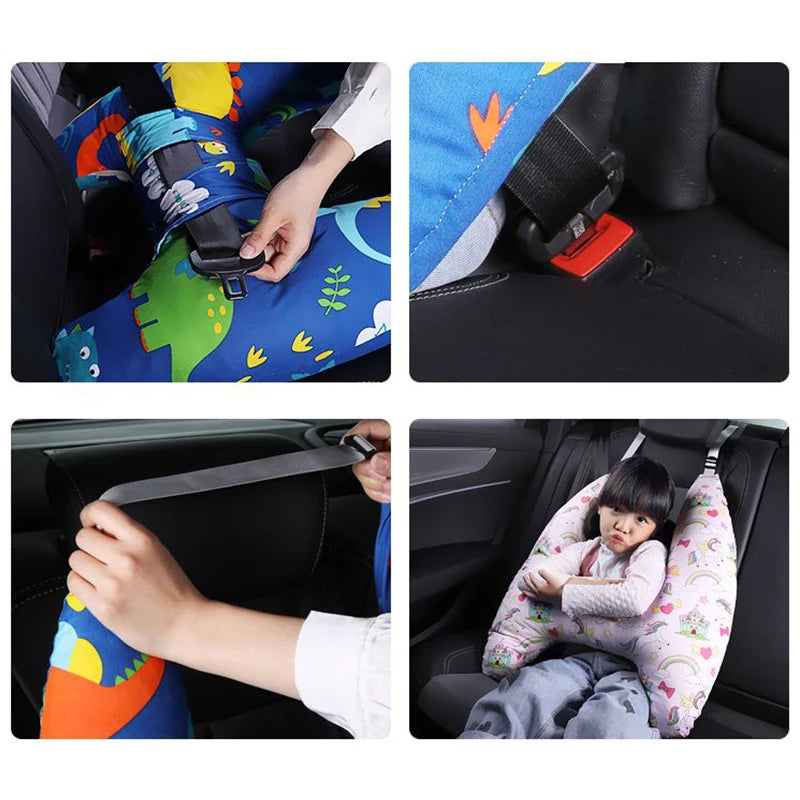 Kid Travel Pillow Cushion for Car Seat