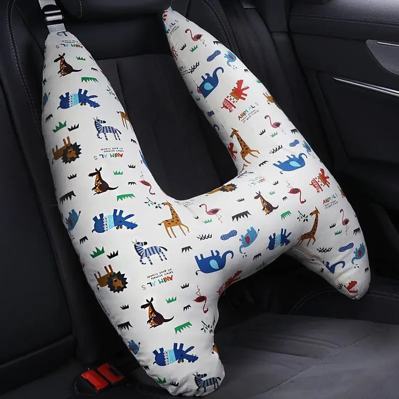 Kid Travel Pillow Cushion for Car Seat