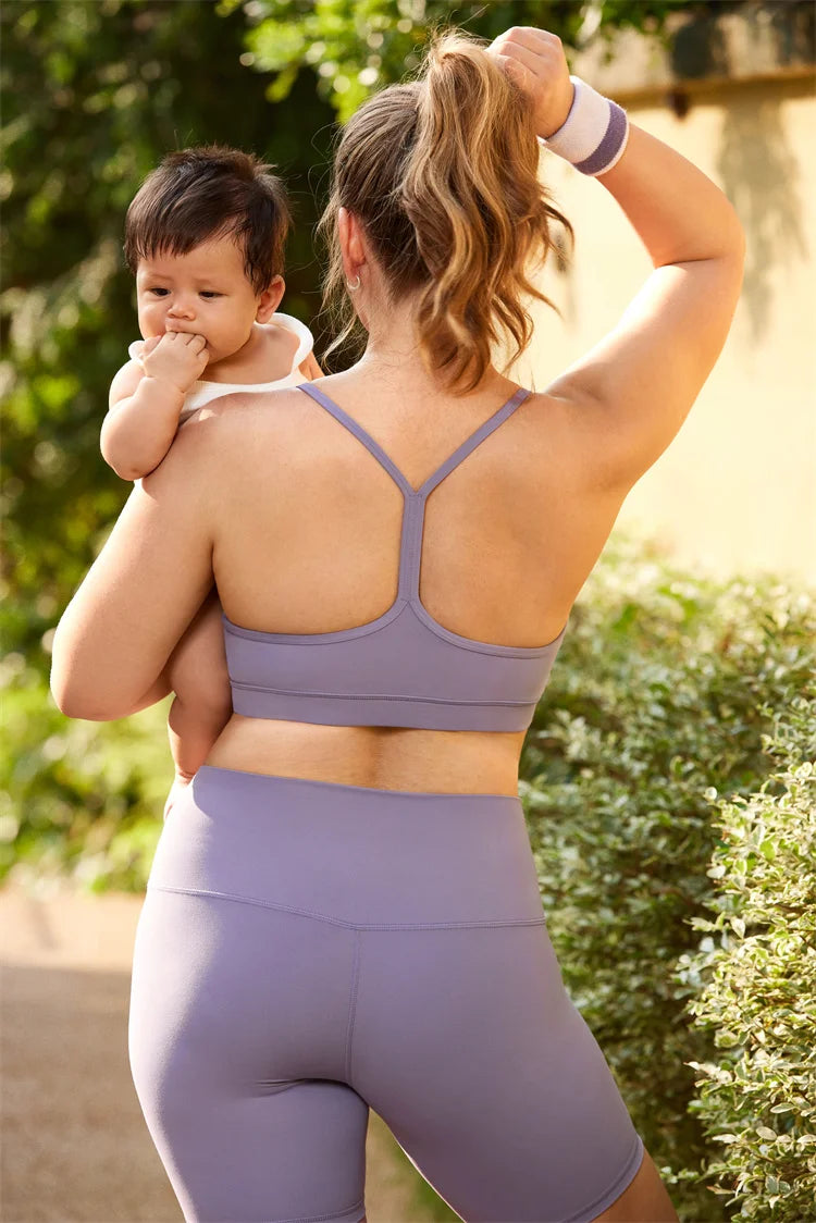 Maternity Nursing/Breastfeeding Yoga Sports Bra