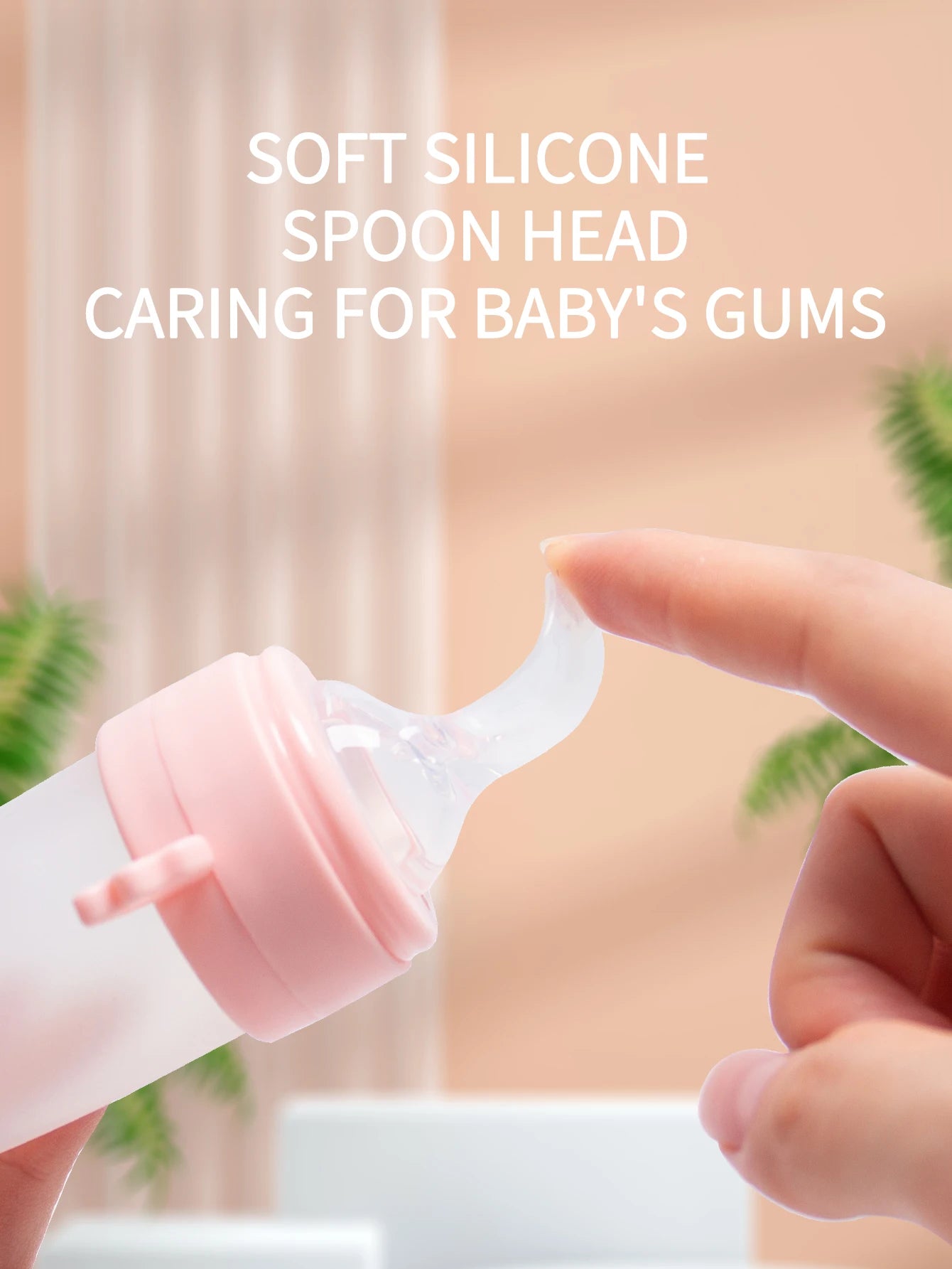 Baby Rice Cereal Bottle Dropper Squeeze Spoon