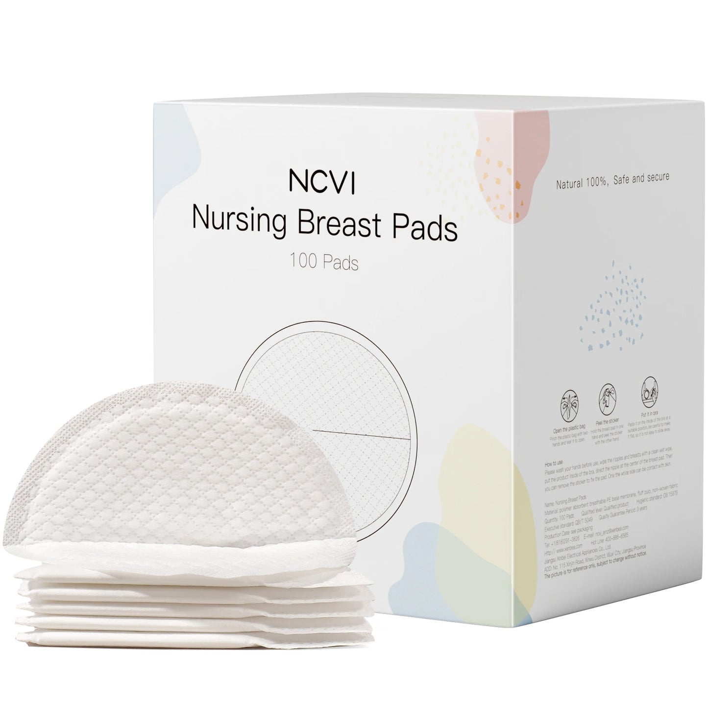 Nursing Breast Pads for Women Maternity Breastfeeding