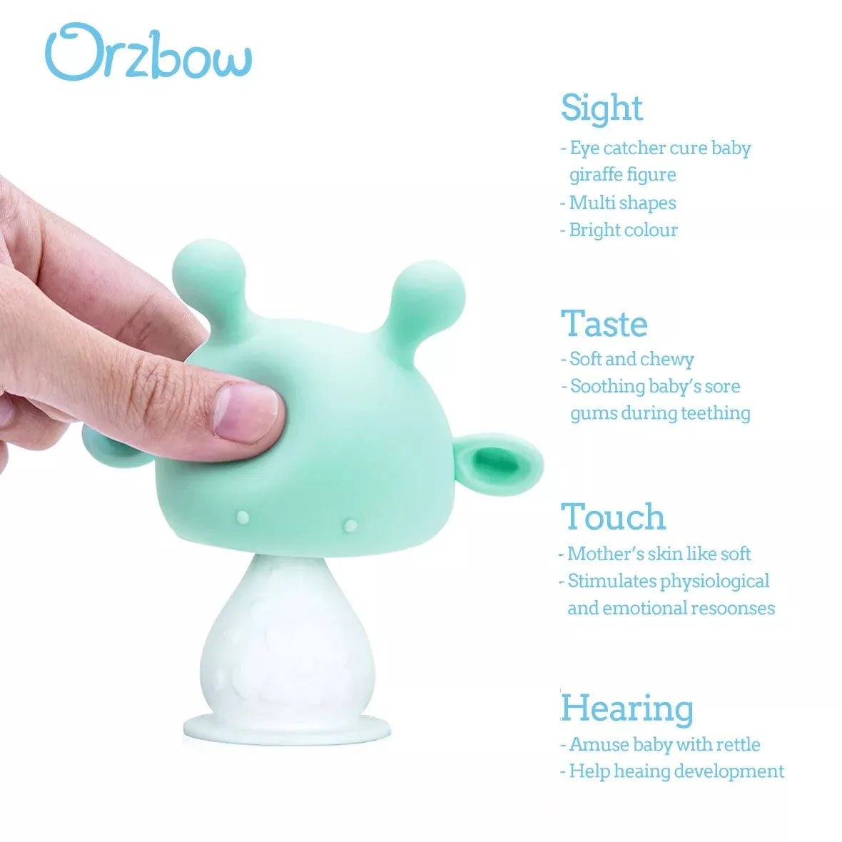 Newborn Baby Teething and Pacifier Toy