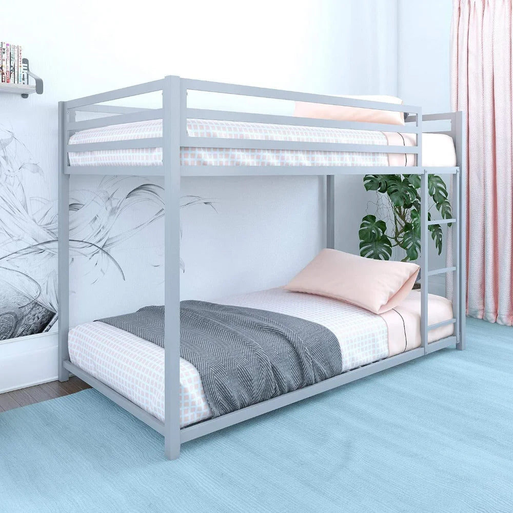 Metal Bunk Bed Twin Over Twin Children's Bed