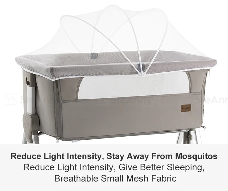 Baby Bedside Newborn Bassinet Portable Travel Crib