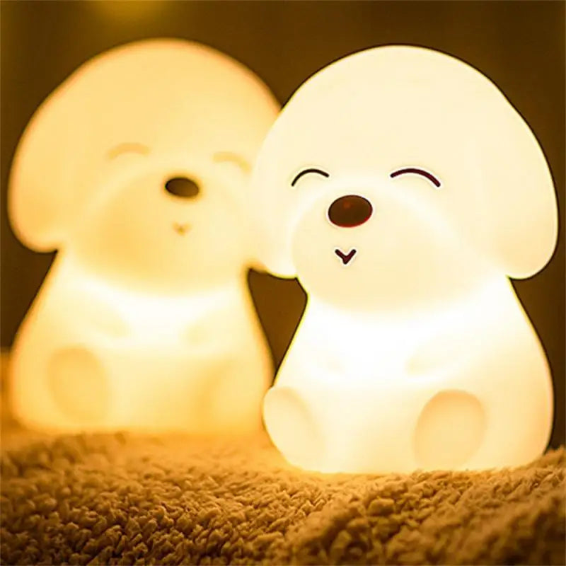 Infant LED Puppy Night Light For Baby