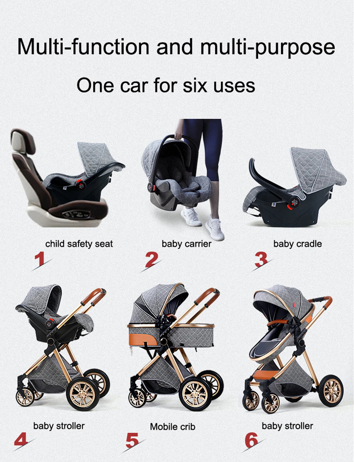 Newborn Baby Stroller