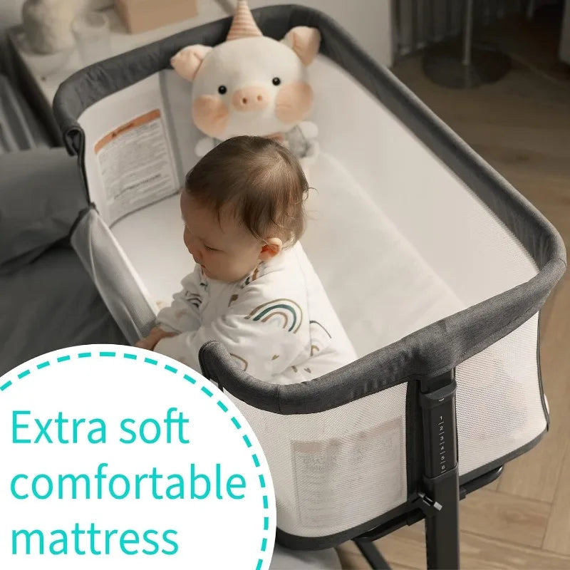 Portable Newborn Baby Bassinet Cradle