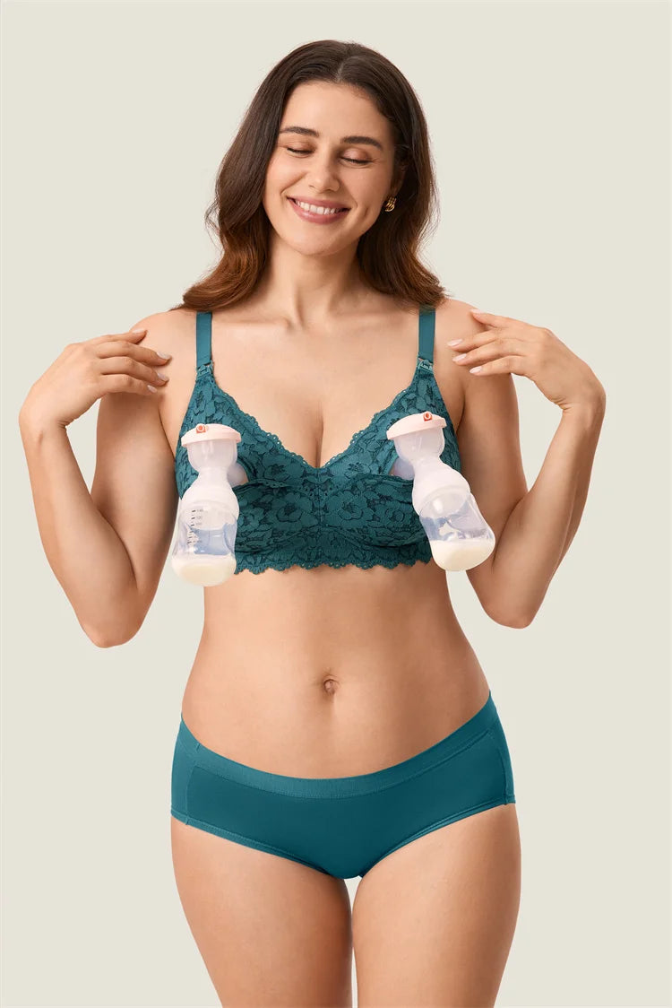 Hands Free Pumping Wireless Bra for Breastfeeding/Nursing Women