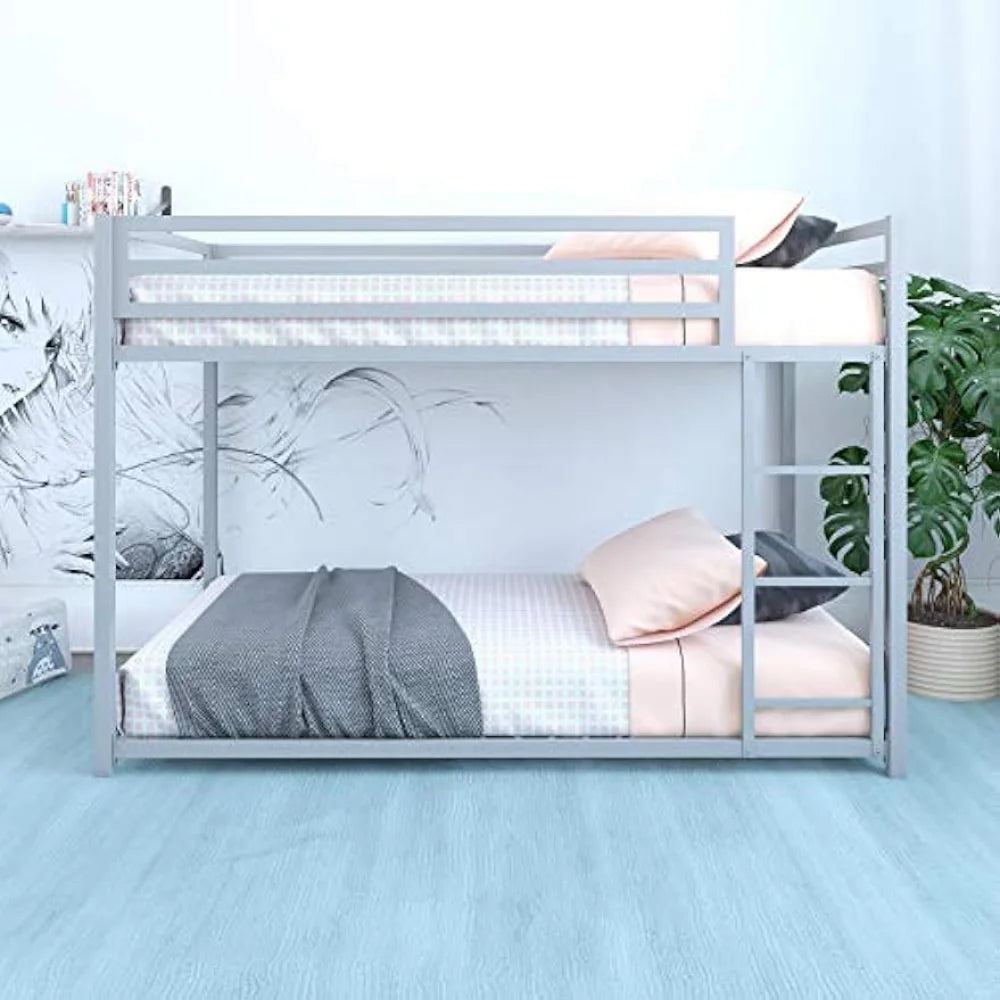 Metal Bunk Bed Twin Over Twin Children's Bed